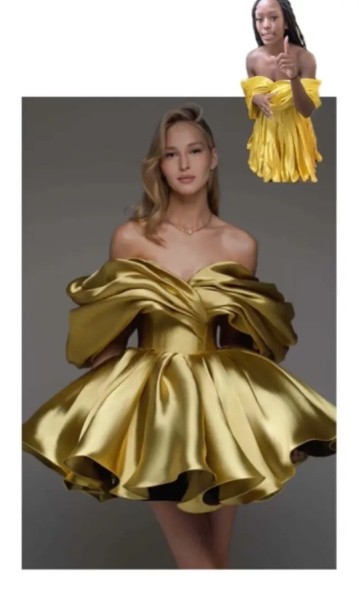 Девушка заказала онлайн блестящее вечернее платье и ужаснулась полученному товару Девушка заказала онлайн блестящее вечернее платье и ужаснулась полученному товару