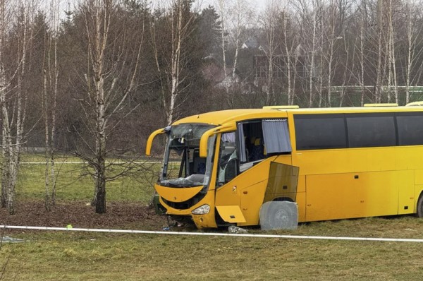 В Польше попал в аварию автобус с белорусскими пассажирами